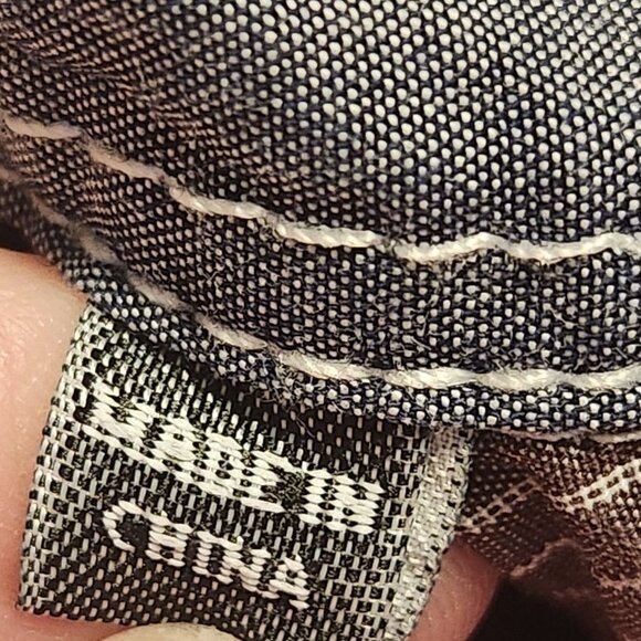 BKE Button-Up Shirt Men's M Athletic Fit Western Gray/White Striped Long‎ Sleeve - Picture 8 of 11